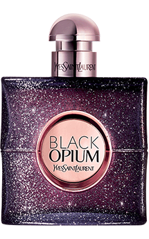 Flacon de parfum Black Opium Nuit Blanche de Yves Saint Laurent